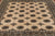 Beige 6' 7" X 6' 3" Square Silky Bokhara Handmade Wool Rug - Q24761