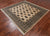 Beige 6' 7" X 6' 3" Square Silky Bokhara Handmade Wool Rug - Q24761