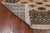 Beige 6' 7" X 6' 3" Square Silky Bokhara Handmade Wool Rug - Q24761