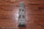 Grey 6' 8" X 6' 0" Square Silky Bokhara Hand-Knotted Wool Rug - Q24766