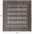 Grey 6' 8" X 6' 0" Square Silky Bokhara Hand-Knotted Wool Rug - Q24766