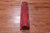 Red 7' Square Silky Bokhara Hand-Knotted Wool Rug - Q24767