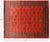Rust 6' 5" X 7' 8" Silky Bokhara Hand-Knotted Wool Rug - Q24770