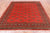 Rust 6' 5" X 7' 8" Silky Bokhara Hand-Knotted Wool Rug - Q24770