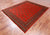 Rust 6' 5" X 7' 8" Silky Bokhara Hand-Knotted Wool Rug - Q24770