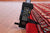Red 6' 7" X 7' 10" Silky Bokhara Handmade Wool Rug - Q24771