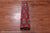 Red 6' 7" X 7' 10" Silky Bokhara Handmade Wool Rug - Q24771