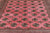 Pink 7' Square Silky Bokhara Hand Knotted Wool Rug - Q24772