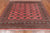 Pink 7' Square Silky Bokhara Hand Knotted Wool Rug - Q24772