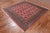 Pink 7' Square Silky Bokhara Hand Knotted Wool Rug - Q24772