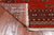 Rust 6' 8" X 7' 8" Silky Bokhara Hand Knotted Wool Rug - Q24775