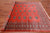 Rust 6' 8" X 7' 8" Silky Bokhara Hand Knotted Wool Rug - Q24775