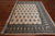 Beige 7' 8" X 6' 9" Silky Bokhara Handmade Wool Rug - Q24776