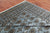 Grey 8' Square Silky Bokhara Hand Knotted Wool Rug - Q24779