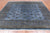 Blue 8' 2" X 7' 4" Silky Bokhara Handmade Wool Rug - Q24782