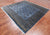 Blue 8' 2" X 7' 4" Silky Bokhara Handmade Wool Rug - Q24782