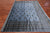 Blue 8' 2" X 7' 4" Silky Bokhara Handmade Wool Rug - Q24782