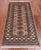 Light Brown 2' 6" X 5' 7" Runner Silky Bokhara Hand Knotted Wool Rug - Q24783