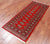 Red 2' 7" X 6' 0" Runner Silky Bokhara Hand Knotted Wool Rug - Q24786