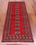Red 2' 6" X 6' 8" Runner Silky Bokhara Handmade Wool Rug - Q24788