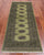 Green 2' 6" X 6' 9" Runner Silky Bokhara Handmade Wool Rug - Q24789