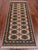 Ivory 2' 6" X 6' 7" Runner Silky Bokhara Hand Knotted Wool Rug - Q24792