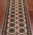 Ivory 2' 6" X 6' 7" Runner Silky Bokhara Hand Knotted Wool Rug - Q24792
