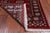 Red 2' 4" X 6' 2" Silky Bokhara Hand-Knotted Wool Runner Rug - Q24793