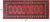 Pink 2' 6" X 6' 7" Runner Silky Bokhara Hand Knotted Wool Rug - Q24795