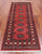 Pink 2' 6" X 6' 7" Runner Silky Bokhara Hand Knotted Wool Rug - Q24795