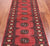 Pink 2' 6" X 6' 7" Runner Silky Bokhara Hand Knotted Wool Rug - Q24795