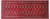 Red 2' 8" X 6' 11" Silky Bokhara Handmade Wool Runner Rug - Q24796