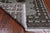 Grey 2' 6" X 7' 4" Silky Bokhara Handmade Wool Runner Rug - Q24799