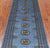 Blue 2' 5" X 7' 5" Silky Bokhara Handmade Wool Runner Rug - Q24800