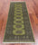 Green 2' 6" X 7' 5" Silky Bokhara Handmade Wool Runner Rug - Q24801