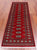 Red 2' 6" X 7' 9" Silky Bokhara Handmade Wool Runner Rug - Q24805
