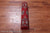 Red 2' 6" X 7' 9" Silky Bokhara Handmade Wool Runner Rug - Q24805