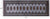 Grey 2' 6" X 7' 5" Runner Silky Bokhara Handmade Wool Rug - Q24811