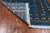 Blue 2' 6" X 7' 4" Silky Bokhara Handmade Wool Runner Rug - Q24812