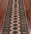 Ivory 2' 6" X 7' 5" Runner Silky Bokhara Hand Knotted Wool Rug - Q24813