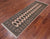 Ivory 2' 6" X 7' 5" Runner Silky Bokhara Hand Knotted Wool Rug - Q24813