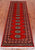 Red 2' 5" X 7' 3" Silky Bokhara Hand-Knotted Wool Runner Rug - Q24817