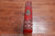 Red 2' 5" X 7' 3" Silky Bokhara Hand-Knotted Wool Runner Rug - Q24817