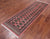 Pink 2' 6" X 7' 10" Runner Silky Bokhara Handmade Wool Rug - Q24823
