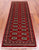 Red 2' 7" X 8' 0" Runner Silky Bokhara Hand-Knotted Wool Rug - Q24827