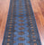 Blue 2' 6" X 8' 2" Runner Silky Bokhara Hand-Knotted Wool Rug - Q24829