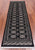 Black 2' 6" X 8' 0" Silky Bokhara Hand Knotted Wool Runner Rug - Q24832