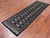 Black 2' 6" X 8' 0" Silky Bokhara Hand Knotted Wool Runner Rug - Q24832