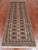 Light Brown 2' 7" X 7' 9" Runner Silky Bokhara Hand Knotted Wool Rug - Q24838