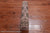 Light Brown 2' 7" X 7' 9" Runner Silky Bokhara Hand Knotted Wool Rug - Q24838